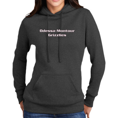 OMCS - Ladies Core Fleece Pullover Hooded Sweatshirt Thumbnail